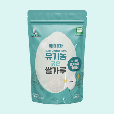 BAEMAMA 유기농 굵은 쌀가루